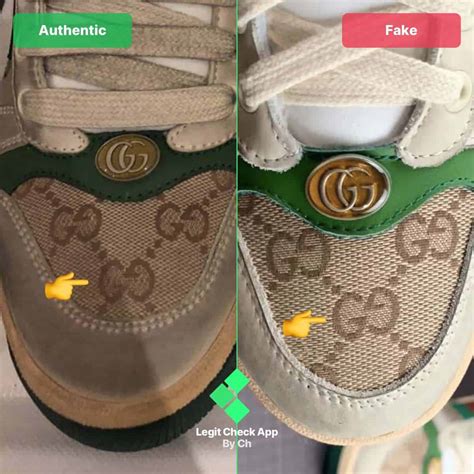 fake gucci dhoes|how to check Gucci shoes.